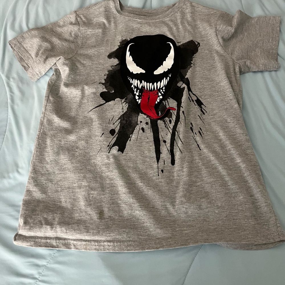 Gray Graphic Kids T-Shirt